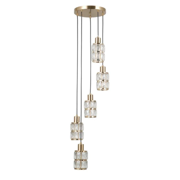 Lampa wisząca Alma PND-40668-5-HBR - Italux