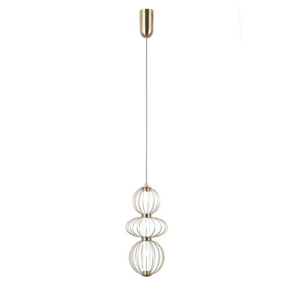 Lampa wisząca Rabel PND-344221-3V-HBR - Italux