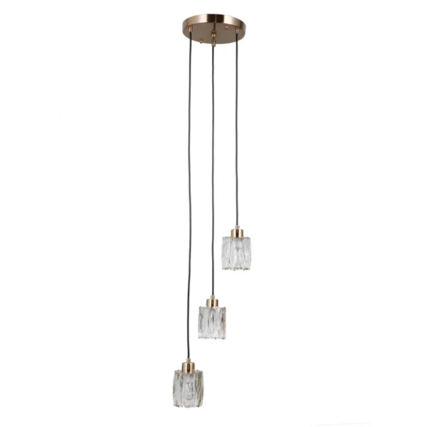 Lampa wisząca Torno PND-40813-3R-HBR - Italux