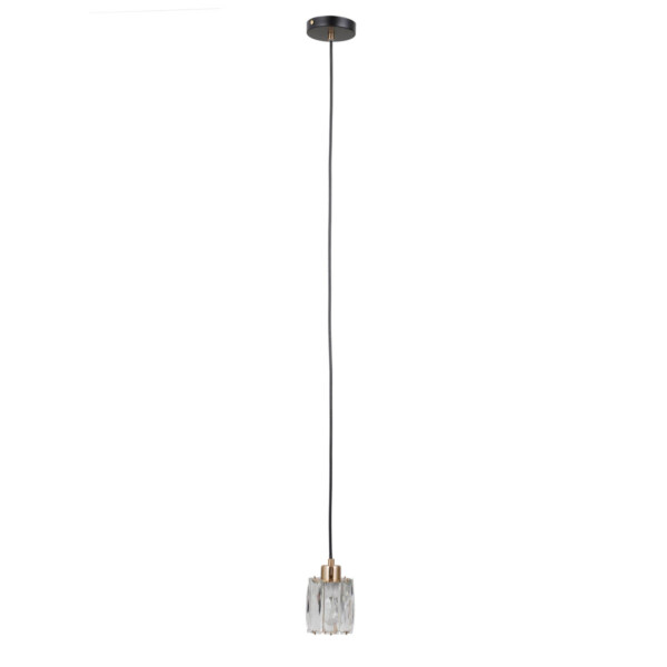 Lampa wisząca Torno PND-40813-1-BK-HBR - Italux