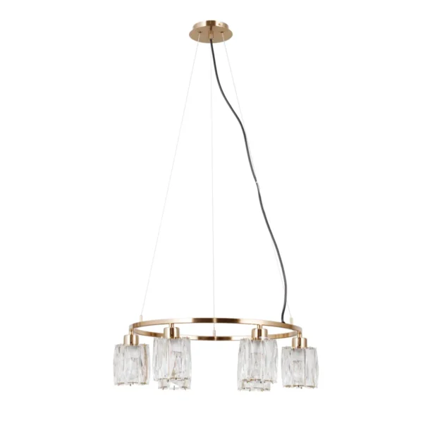 Lampa wisząca Simona PND-40814-6-HBR - Italux
