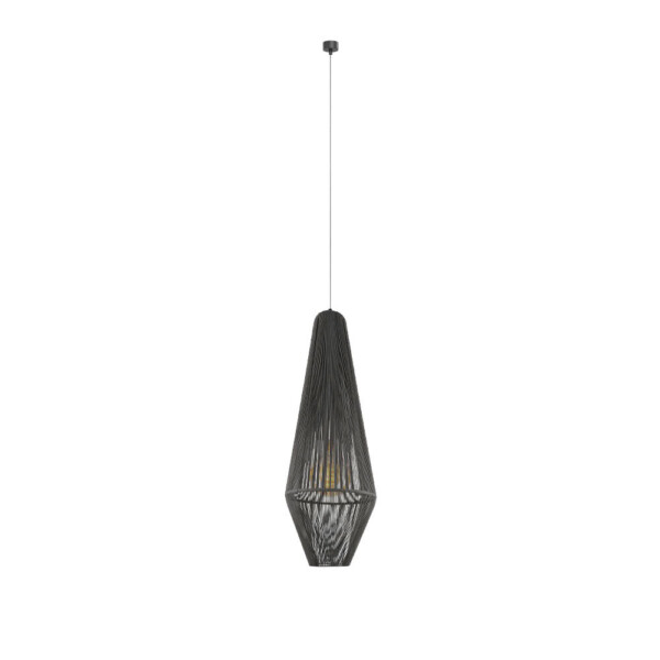 Lampa wisząca Hagata 3 - Szara (300 mm) 5126  - Antigo