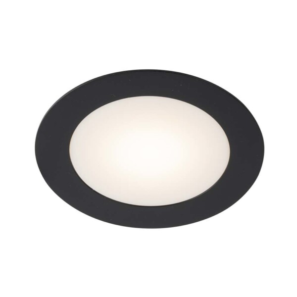 Lampa wpuszczana Tottori Il - Czarna (125 mm) IP44 3000K 8058  - Antigo