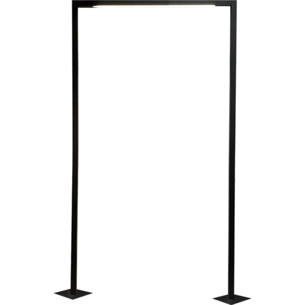 Lampa stojąca ogrodowa Taketa - Antracyt (2140 mm) 9930 - Antigo