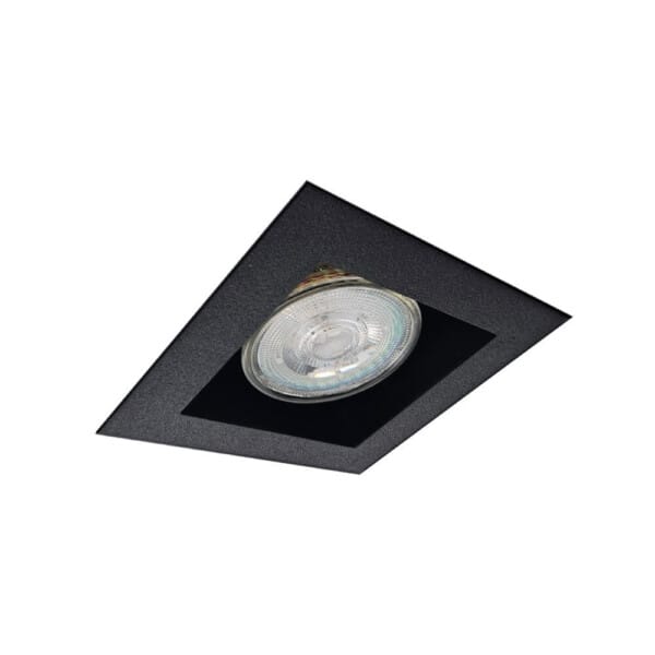 Lampa wpuszczana Cage in mini 1-1 - Czarna 3032 - Antigo
