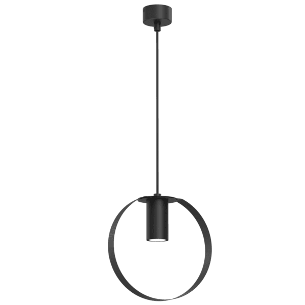Lampa wisząca Ortiga 1 - Czarna (200 mm) 5041 - Antigo