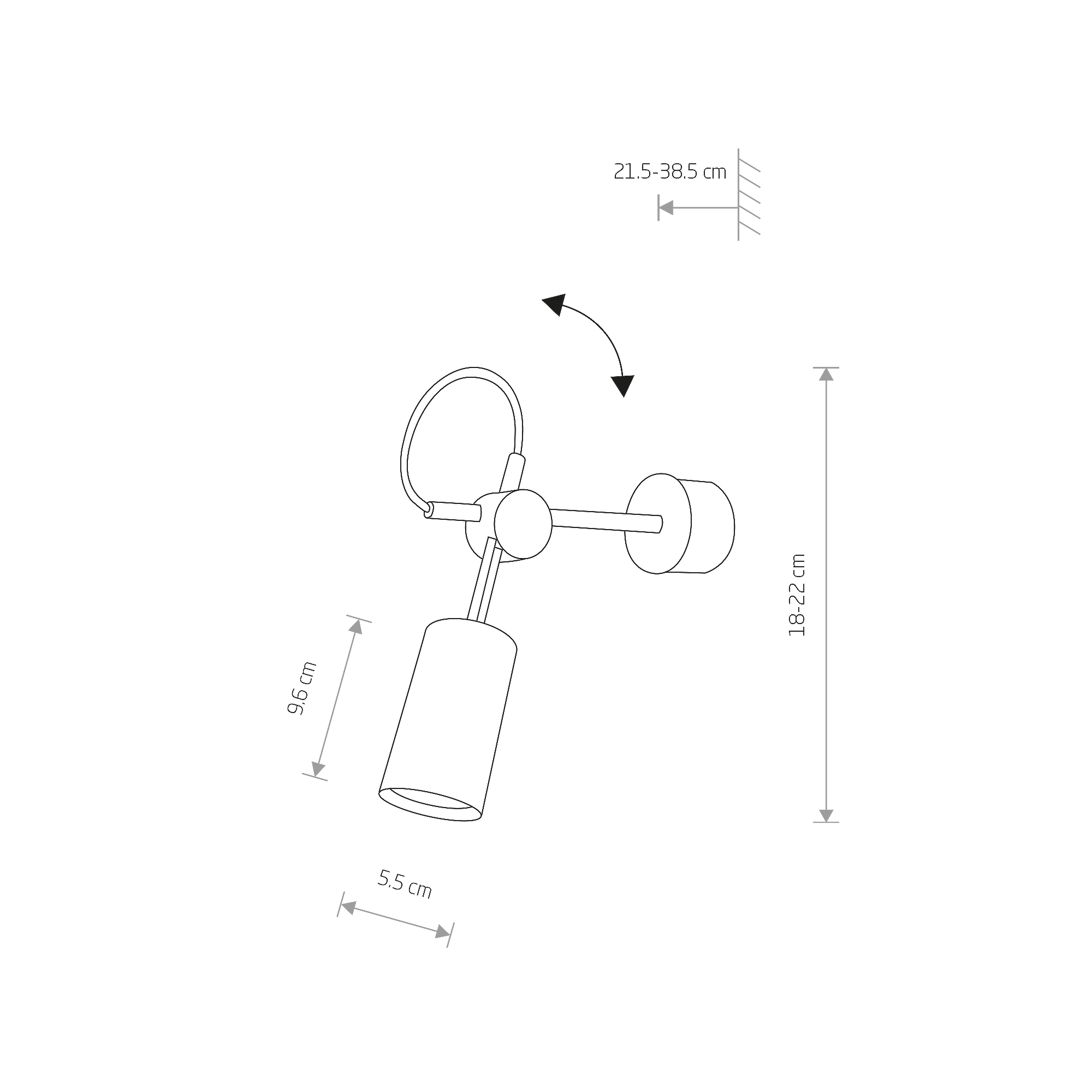 Kinkiet nowoczesny EYE 6842 - Nowodvorski Lighting - obrazek 3