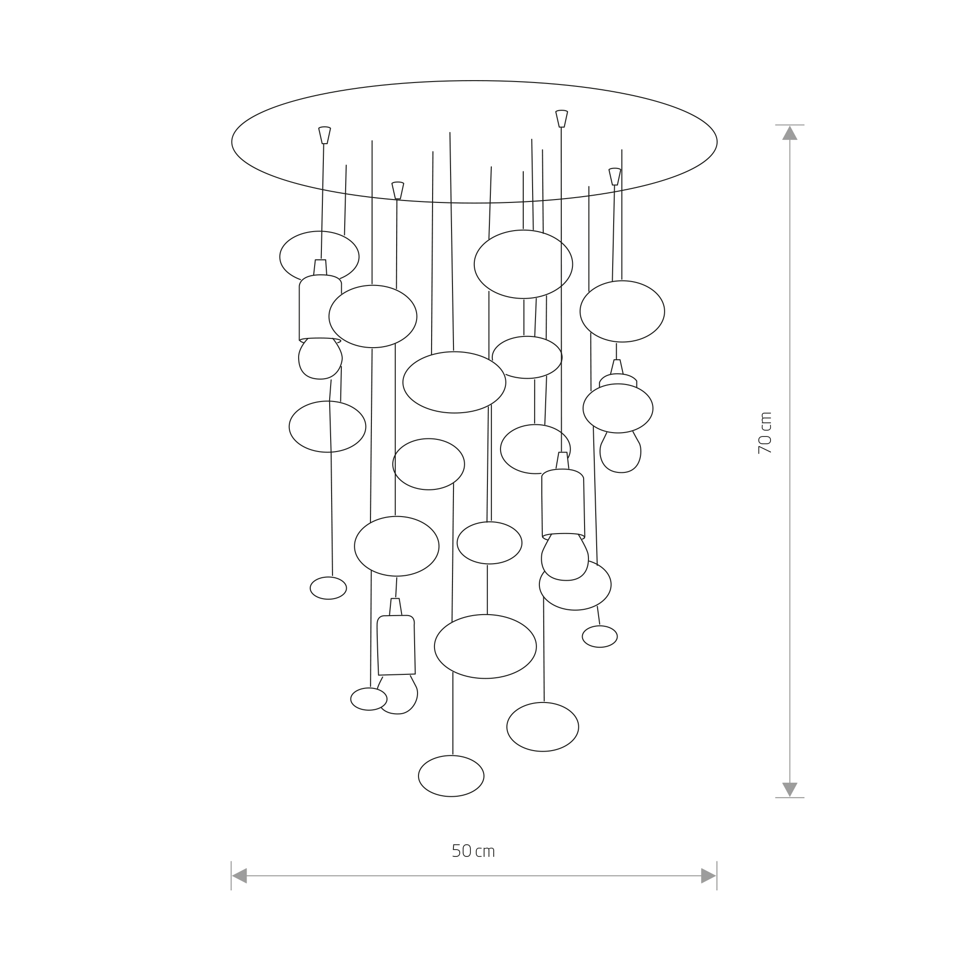 Lampa przysufitowa plafon SALVA G Chrom 6845 - Nowodvorski Lighting - obrazek 2