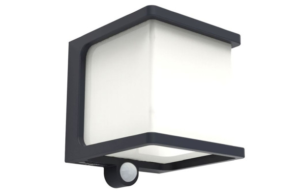Kinkiet solarny DOBLO PIR ciemny szary 6940101125 – Lutec