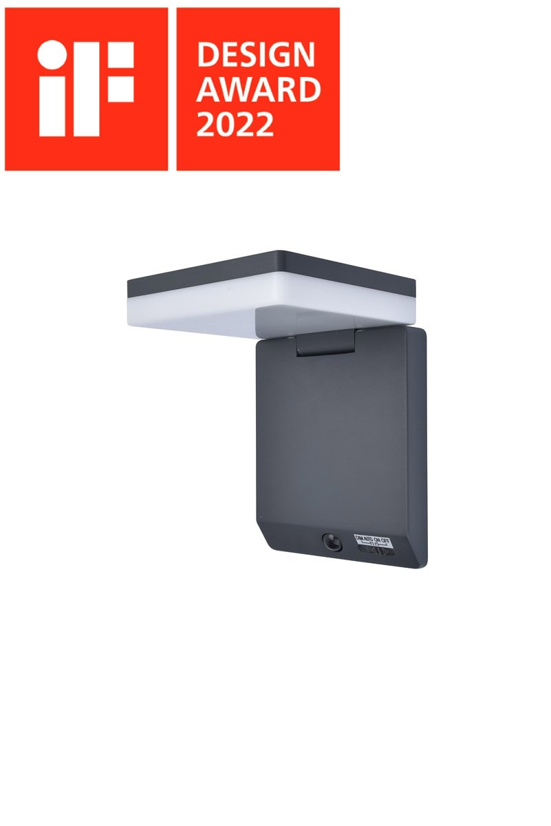 Kinkiet zewnętrzny MOZE SOLAR PIR 6943101012 - Lutec