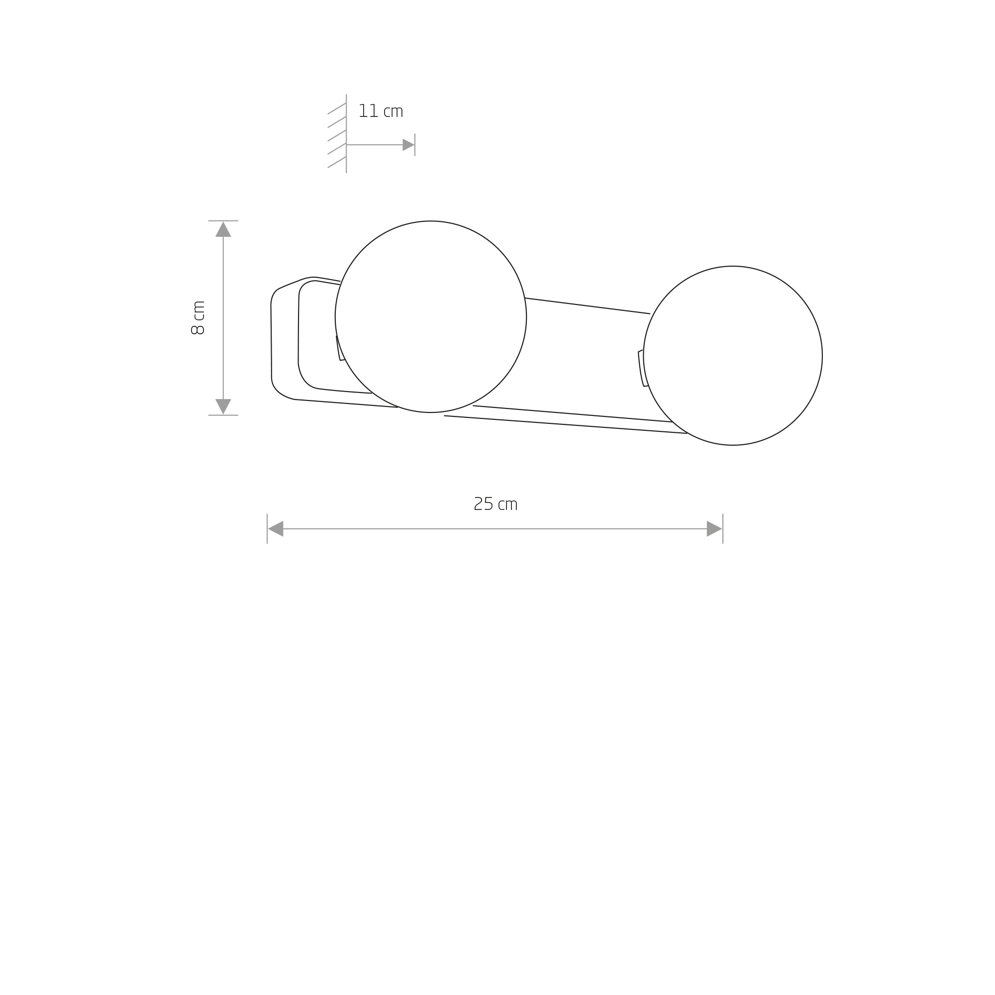 Kinkiet nowoczesny BRAZOS 6950 - Nowodvorski Lighting - obrazek 2