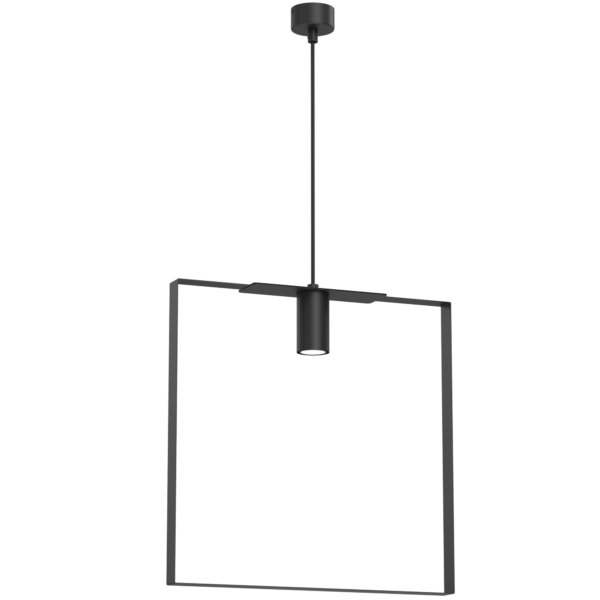 Lampa wisząca Ortiga 6 - Czarna (400 mm) 5155 - Antigo