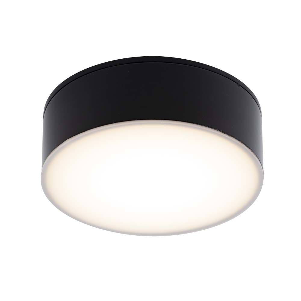 Plafon Tottori IL - Czarny IP44 (100 mm) 4000K 8575 - Antigo