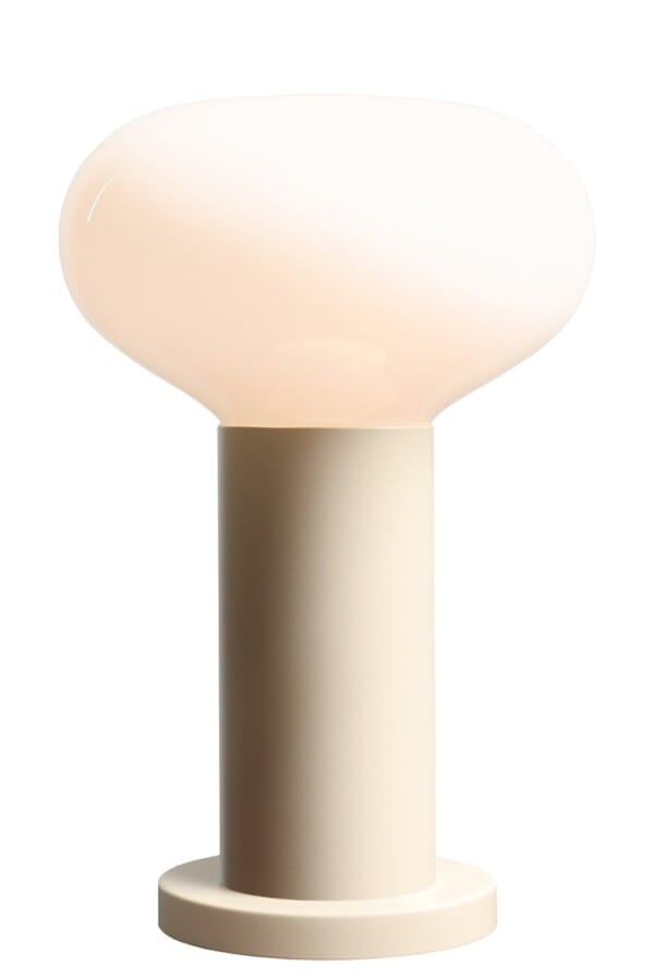 Lampa stołowa FLO TABLE CREAM S (opal glass) 7000B9_S - Aldex