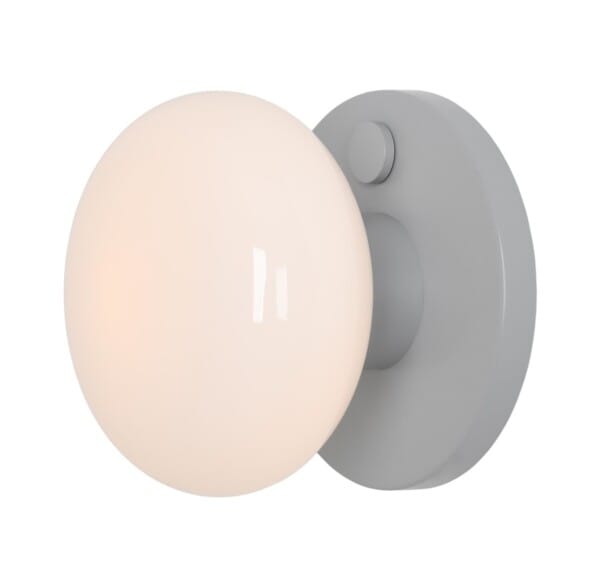 Kinkiet FLO WALL GREY S (opal glass) 7000C22_S - Aldex