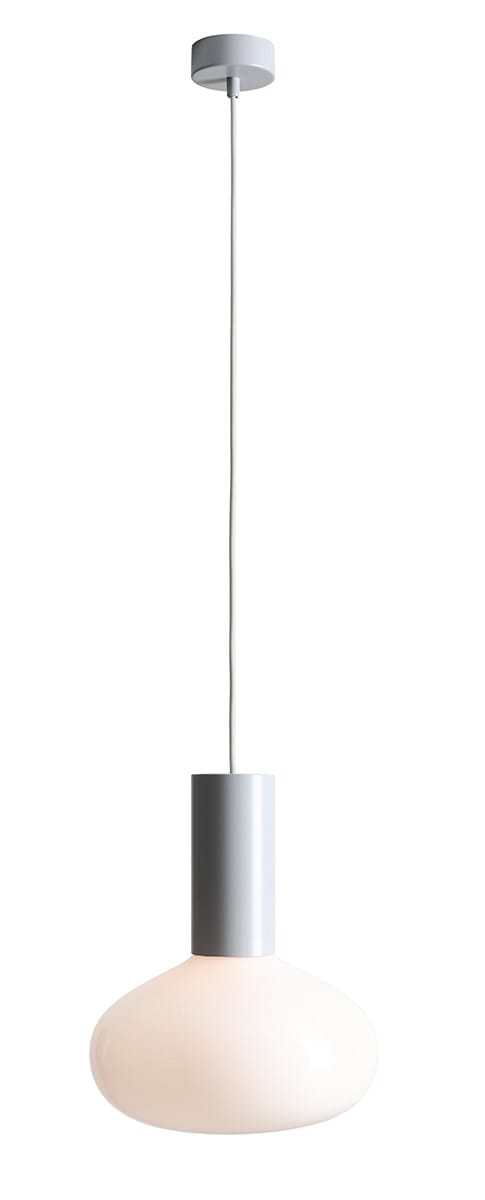 Lampa wisząca FLO GREY M (opal glass) 7000G22_M - Aldex