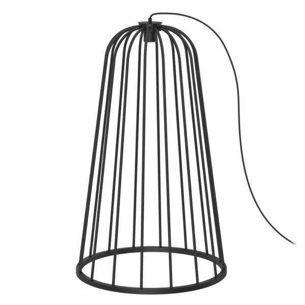 Lampa stojąca ogrodowa no. moon A - Czarna (1000 mm) 9418  - Antigo