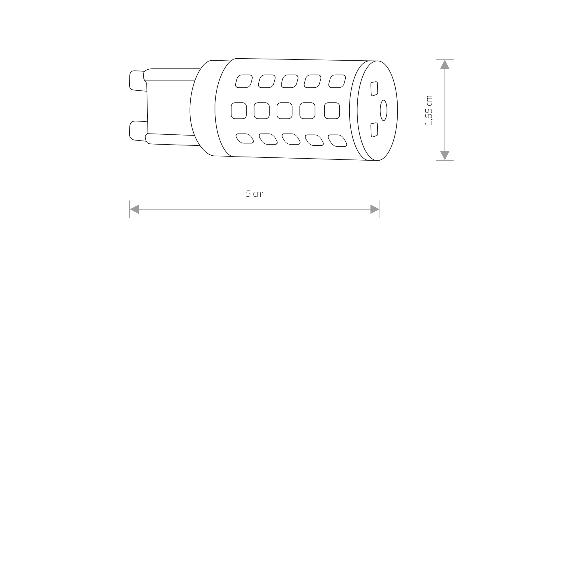 Żarówka BULB G9 LED 4W, 3000K 7503 - Nowodvorski Lighting - obrazek 2