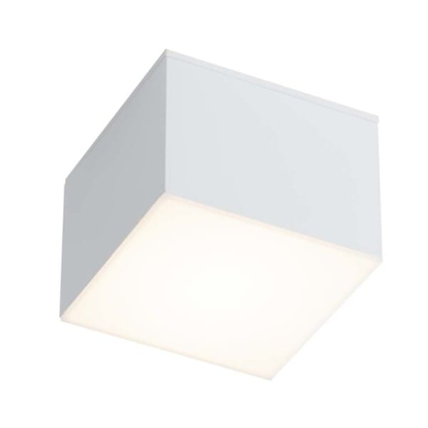 Plafon Suwa - Biały IP44 (100x100 mm) 7721 - Antigo