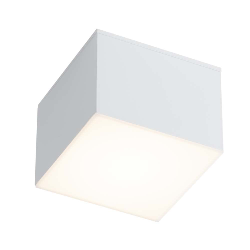 Plafon Suwa - Biały IP44 (100x100 mm) 7721 - Antigo