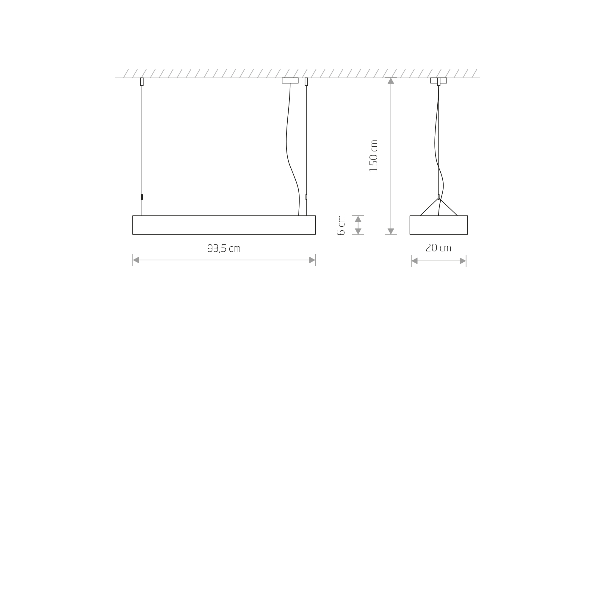 Lampa wisząca biurowa SOFT LED 90X20 7545 - Nowodvorski Lighting - obrazek 5