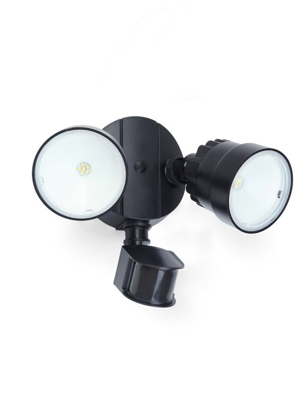 Kinkiet zewnętrzny SHRIMP PIR czarny 7622104330 – Lutec