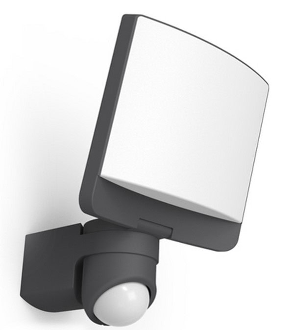 Lampa naścienna SUNSHINE PIR ciemny szary 7625601345 – Lutec