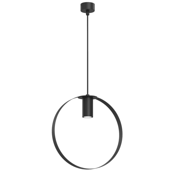 Lampa wisząca Ortiga 2 - Czarna (300 mm) 5148  - Antigo