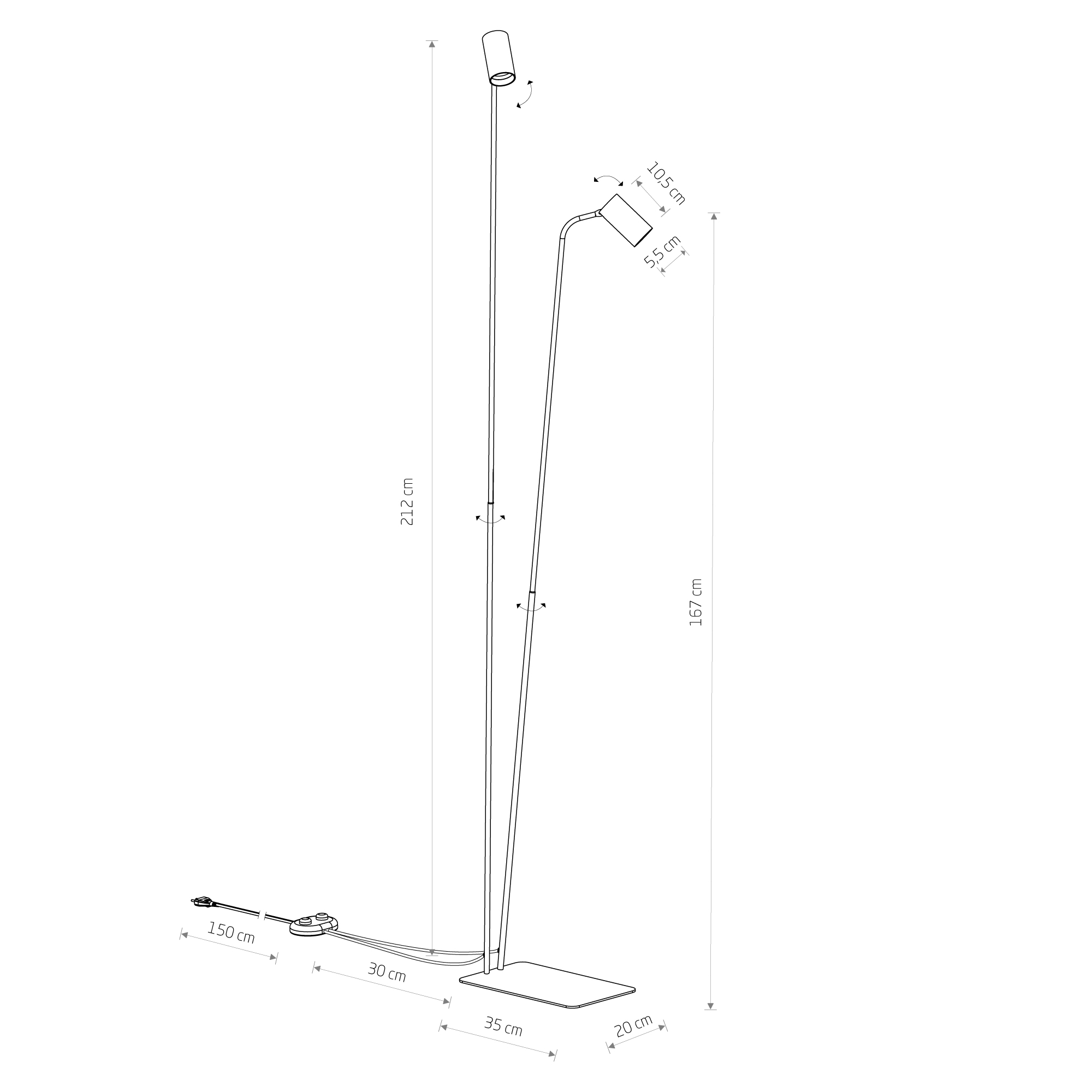Lampa podłogowa MONO 7715 - Nowodvorski Lighting - obrazek 2