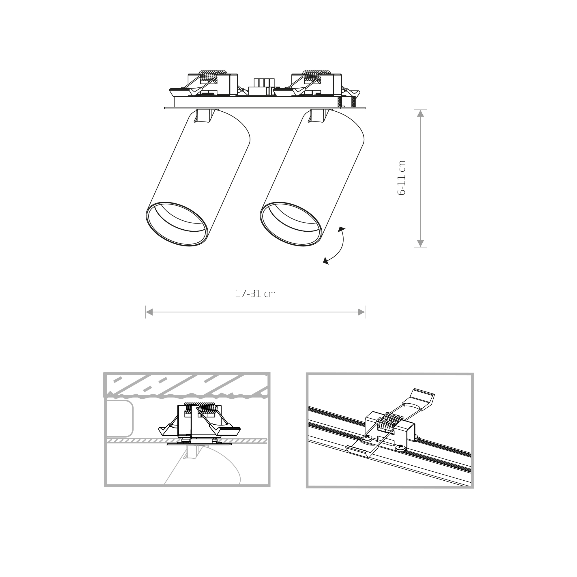 Lampa wpuszczana MONO SURFACE 7834 - Nowodvorski Lighting - obrazek 2