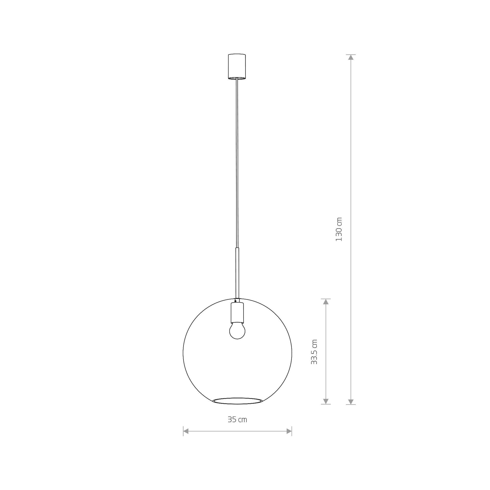 Lampa wisząca nowoczesna SPHERE XL 7846 - Nowodvorski Lighting - obrazek 5