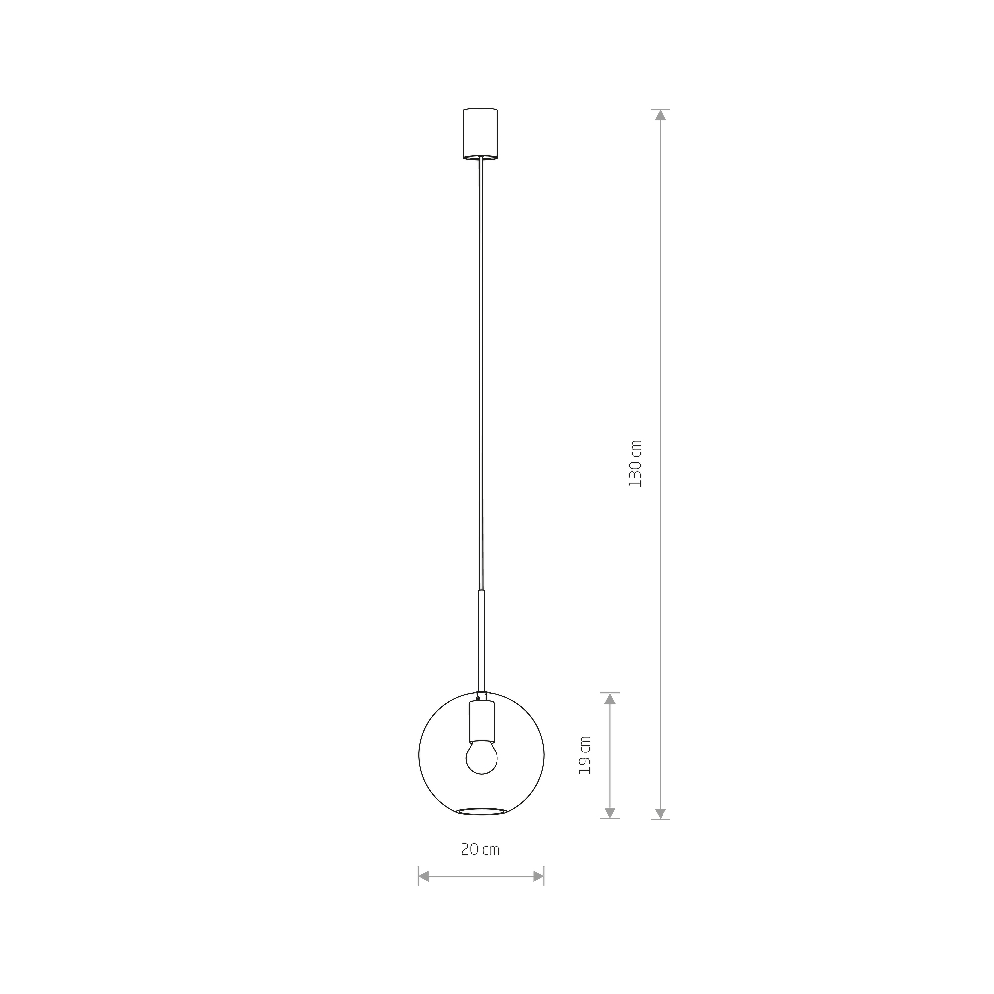 Lampa wisząca nowoczesna SPHERE M 7848 - Nowodvorski Lighting - obrazek 5