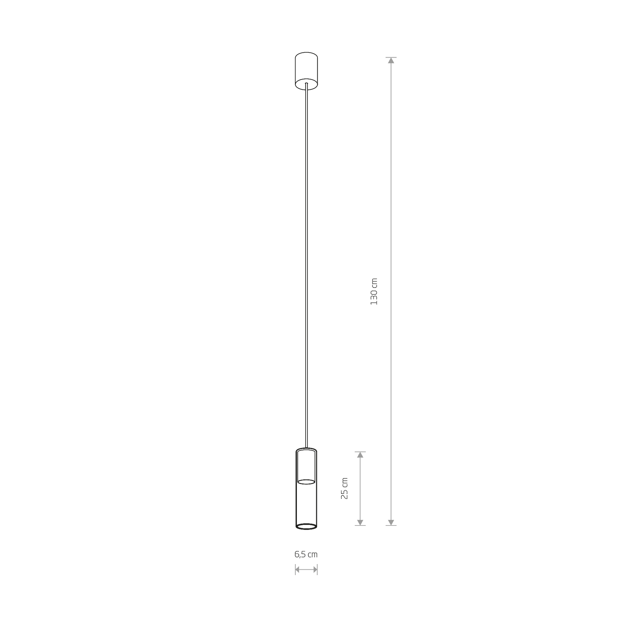 Lampa wisząca nowoczesna CYLINDER M 7865 - Nowodvorski Lighting - obrazek 4