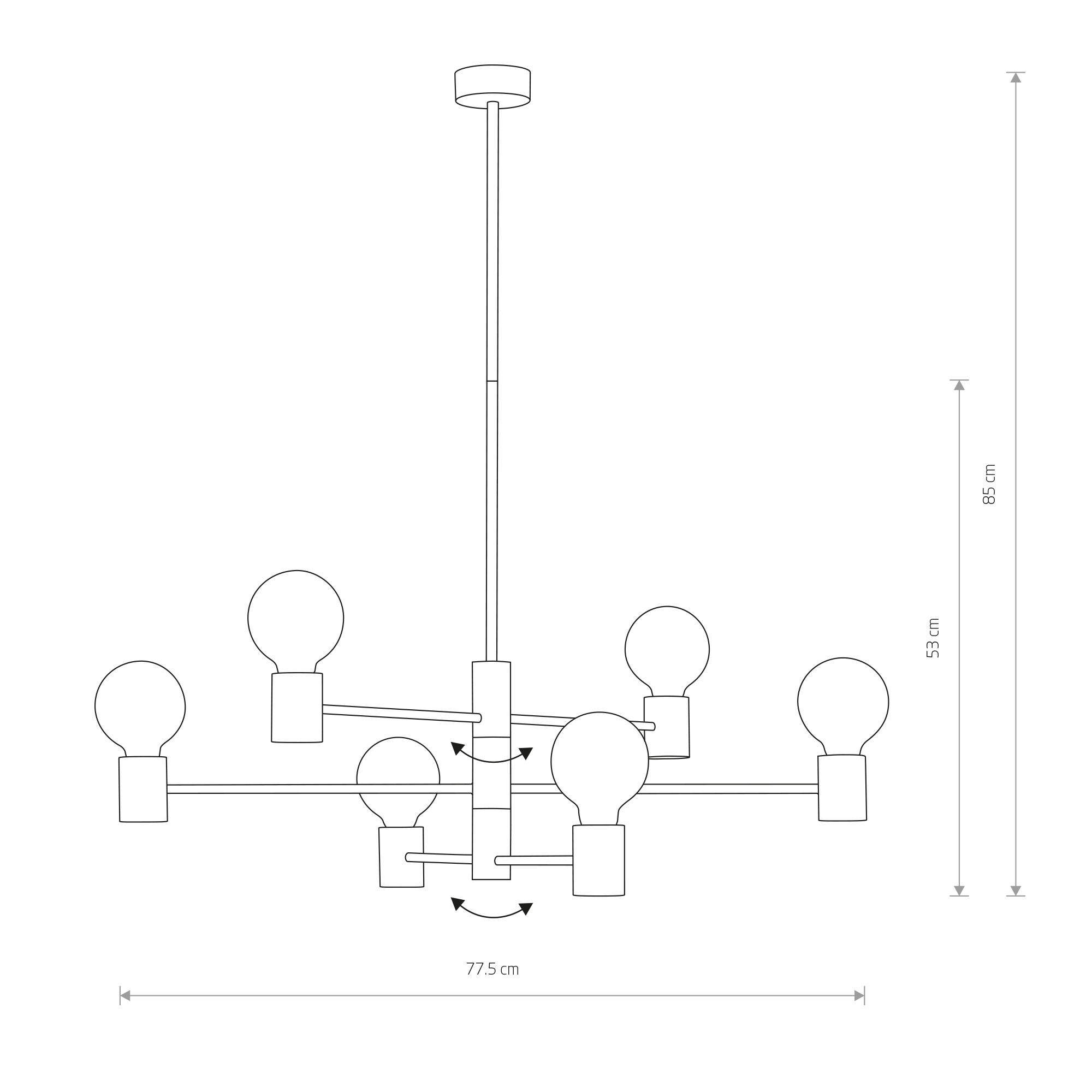 Lampa wisząca RADIUS 7932 - Nowodvorski Lighting - obrazek 4
