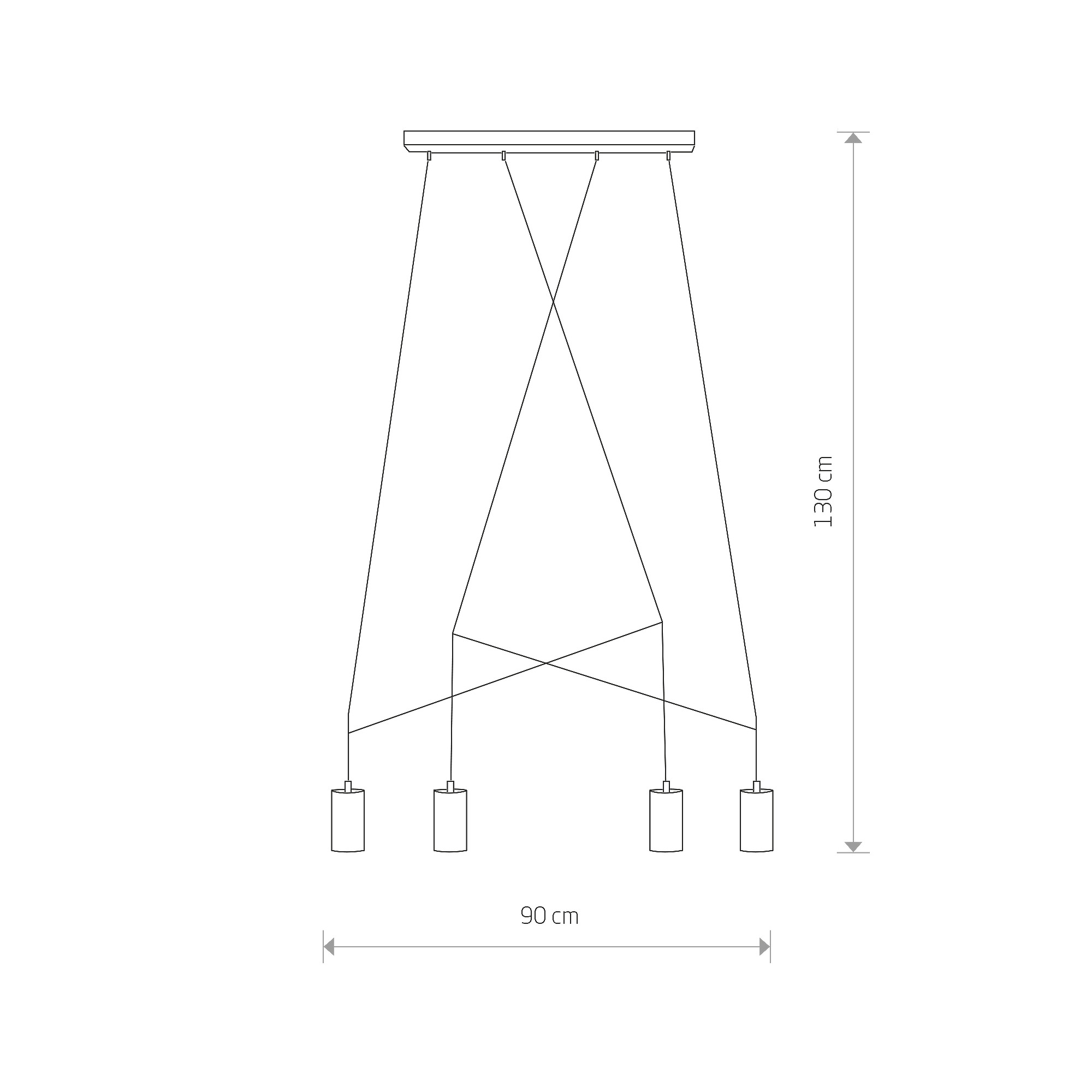 Lampa stylowa wisząca IMBRIA 7957 - Nowodvorski Lighting - obrazek 2