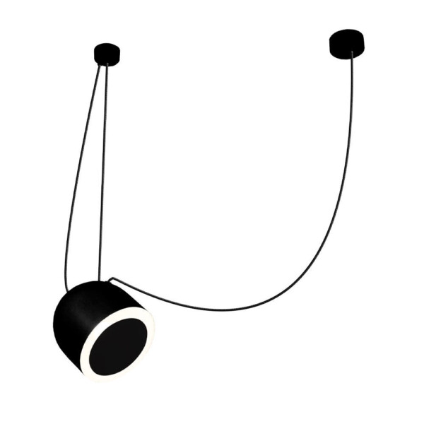 Lampa wisząca DOBO 1 - Czarna 9035  - Antigo