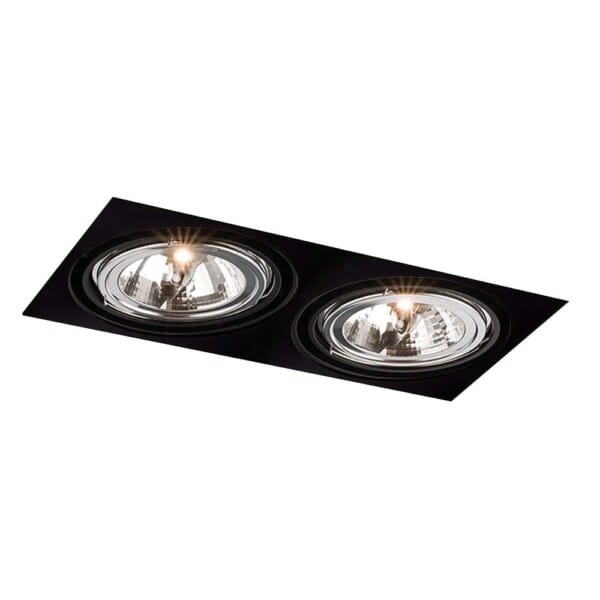 Lampa wpuszczana Komoro 2 - Czarna 3309 - Antigo
