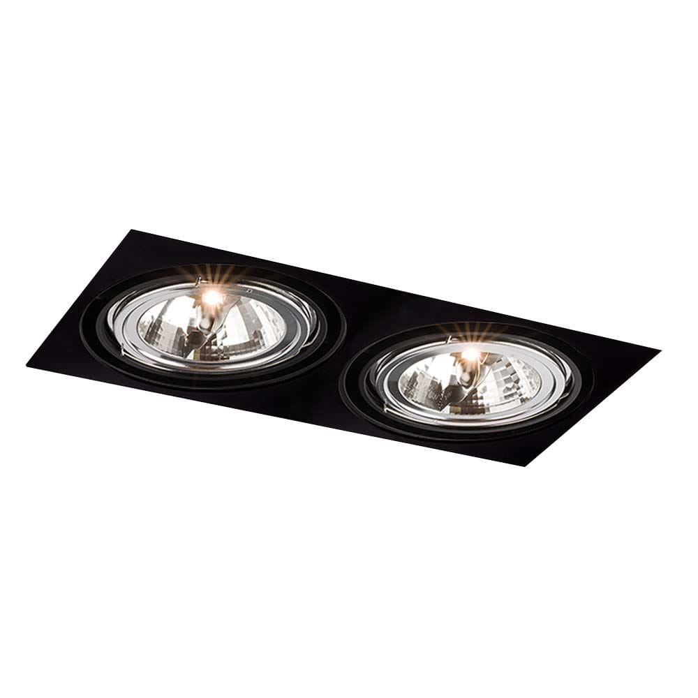 Lampa wpuszczana Komoro 2 - Czarna 3309 - Antigo