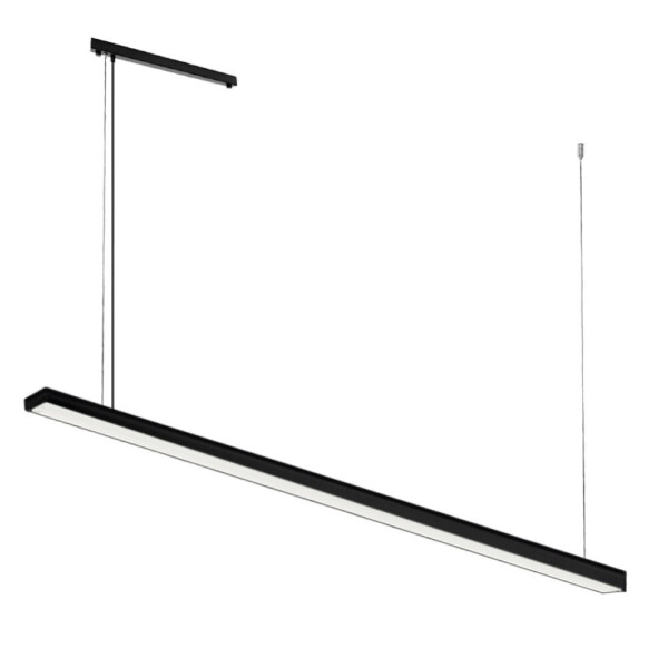 Lampa wisząca Hiate Line - Czarna (1800 mm) 3000K 1856 - Antigo