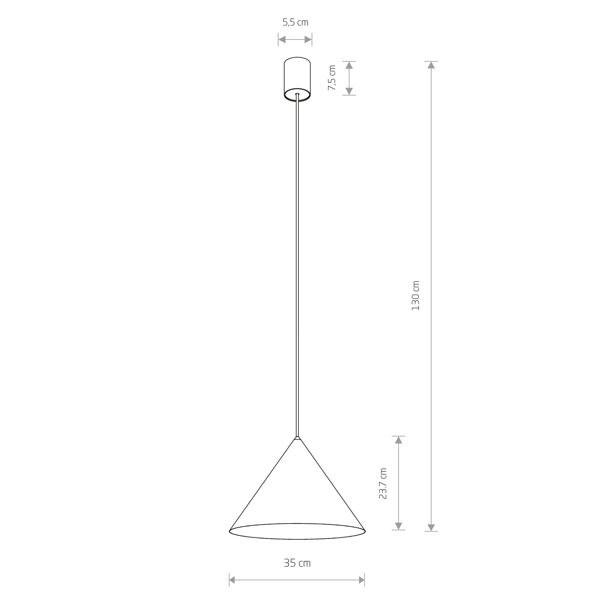 Lampa loft wisząca ZENITH M 8002 - Nowodvorski Lighting - obrazek 10