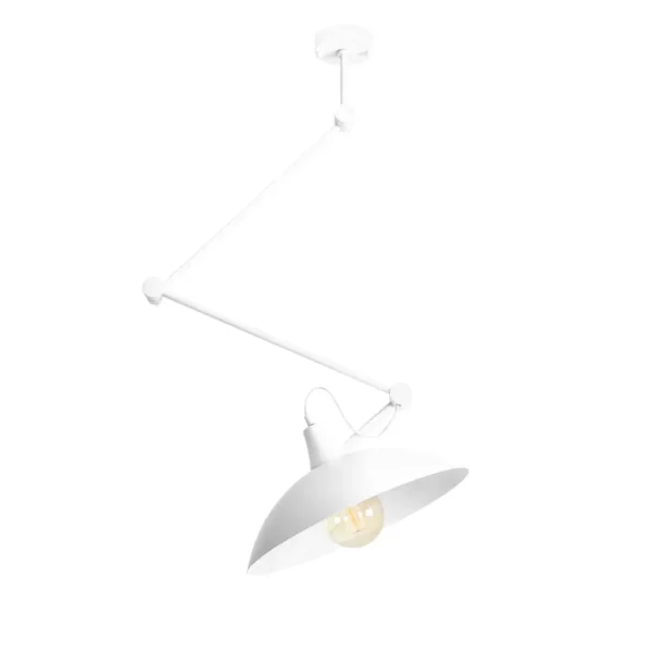 Plafon industrialny MELOS WHITE 808PL_G - Aldex