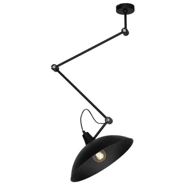 Plafon industrialny MELOS BLACK 808PL_G1 - Aldex