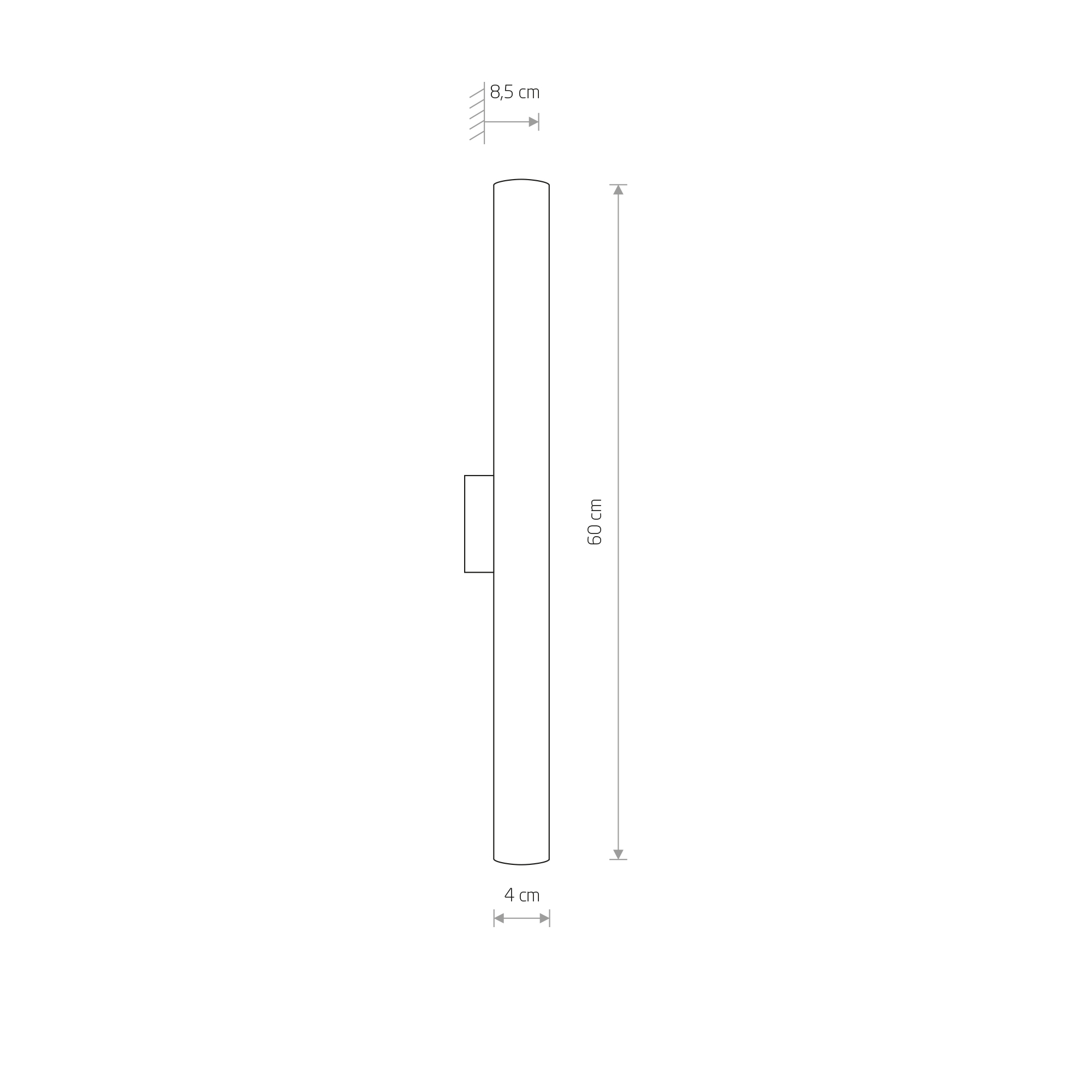 Kinkiet nowoczesny ICE TUBE LED S 8118 - Nowodvorski Lighting - obrazek 4