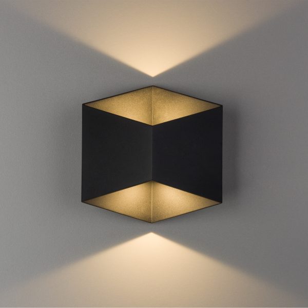 Kinkiet zewnętrzny TRIANGLES LED BLACK 8142 - Nowodvorski Lighting