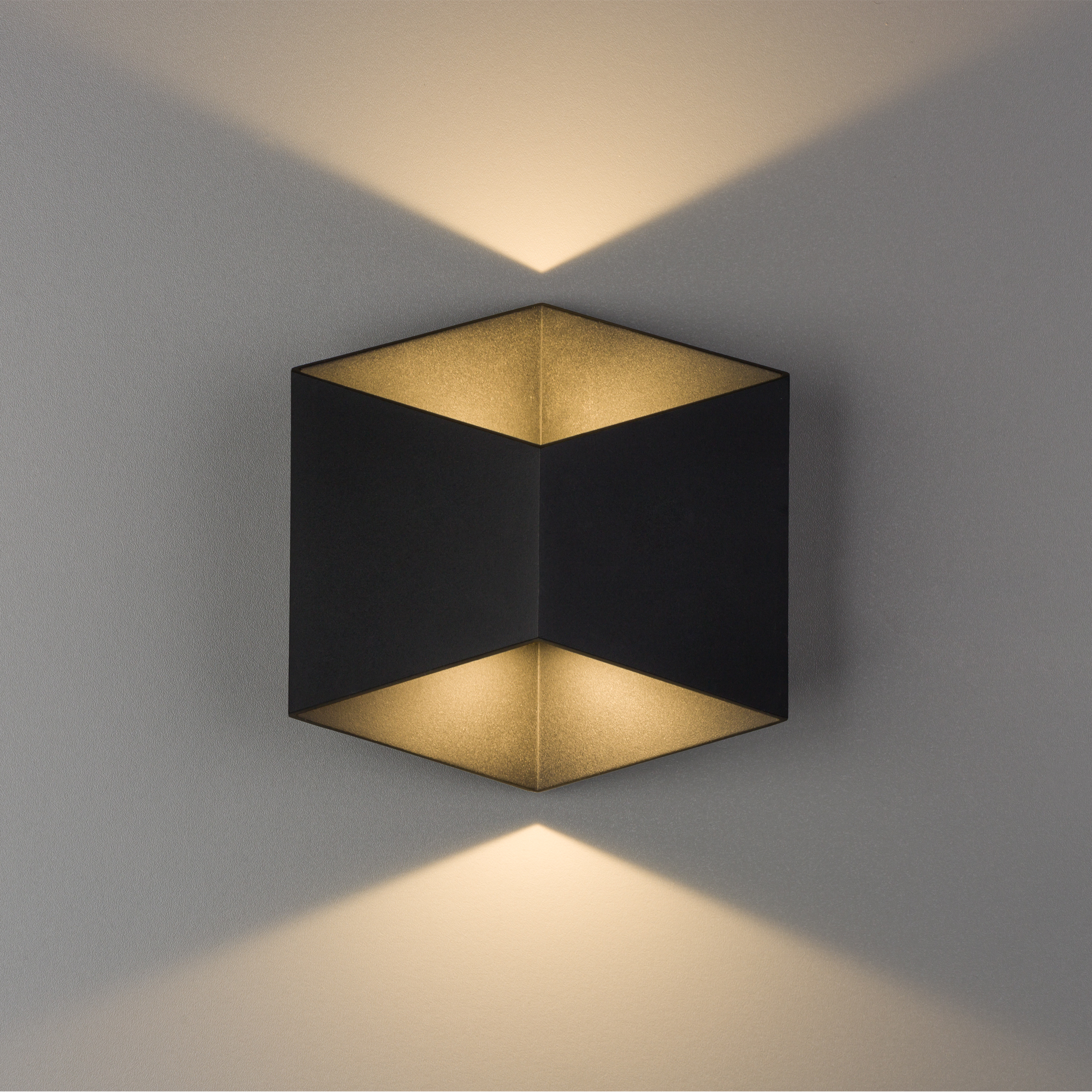 Kinkiet zewnętrzny TRIANGLES LED BLACK 8142 - Nowodvorski Lighting