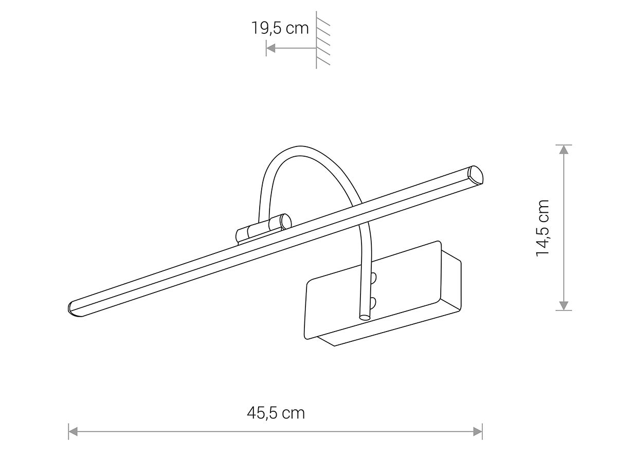 Kinkiet obrazowy GIOTTO LED S 8168 - Nowodvorski Lighting - obrazek 5