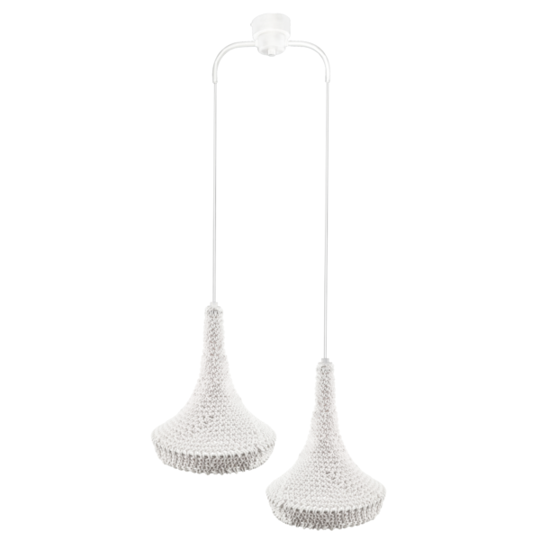 Lampa wisząca Mahaka 2 - Biała (500 mm) 5176  - Antigo