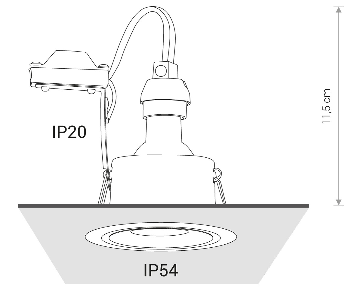 Lampa wpuszczana okrągła FOXTROT 8373 - Nowodvorski Lighting - obrazek 14