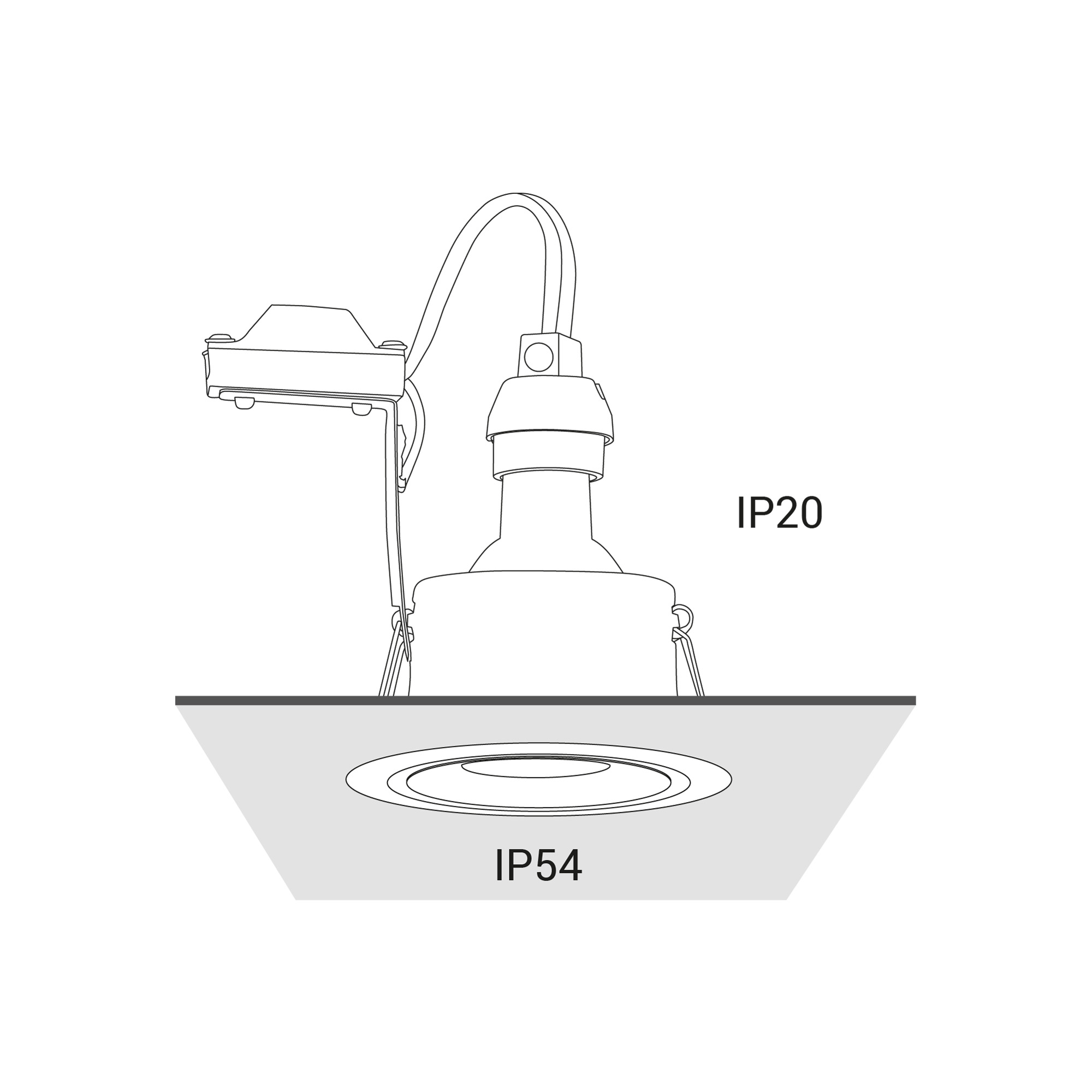 Lampa wpuszczana okrągła FOXTROT 8373 - Nowodvorski Lighting - obrazek 8