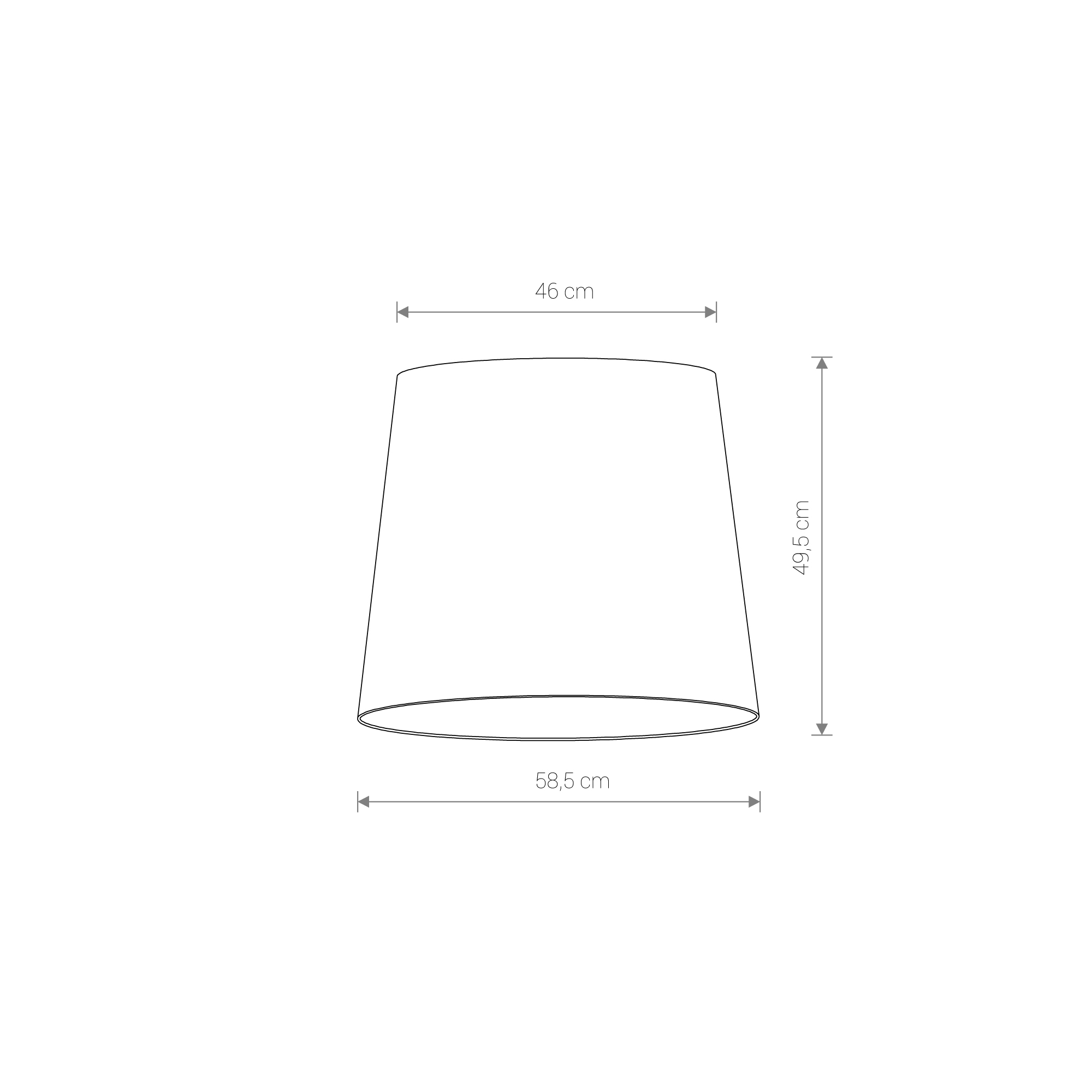 Abażur do systemu CAMELEON CONE L Zielono-złoty 8410 - Nowodvorski Lighting - obrazek 2